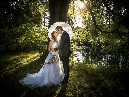 Hochzeitsfotograf im Bally-Park, Schönenwerd